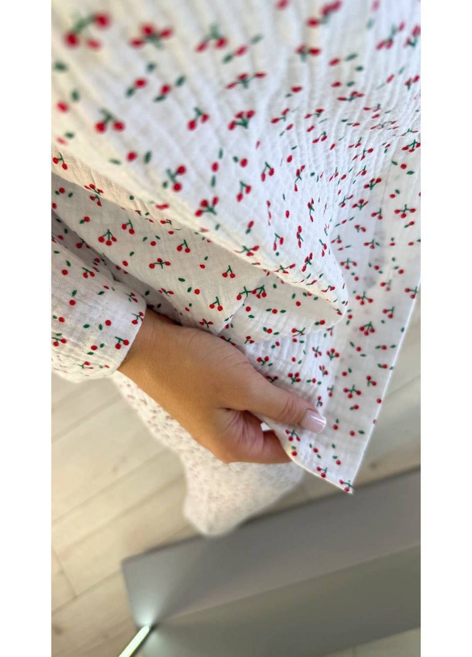 Молочная пижама с муслина Osoblyva