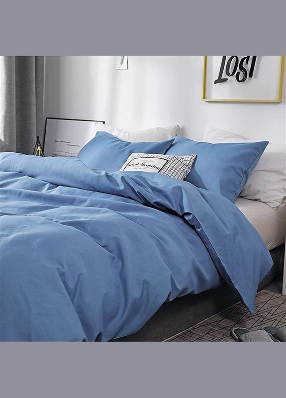 Постельное белье Блакить Ранфорс Семейное MERISET (278254842)