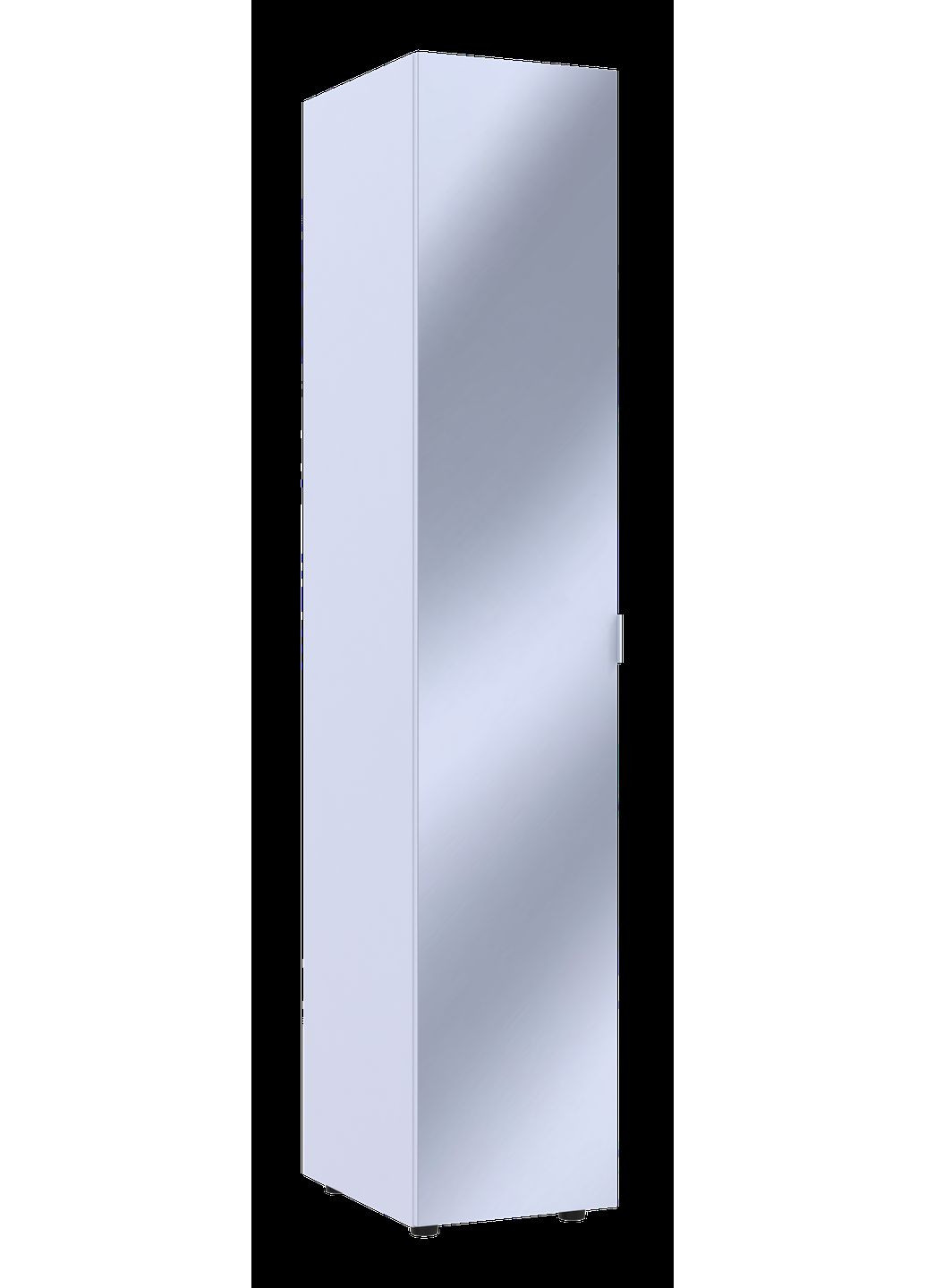 Шкаф-пенал с зеркалом Гелар 39х49,5х203,4 см (DRS-011129) Doros (346533077)