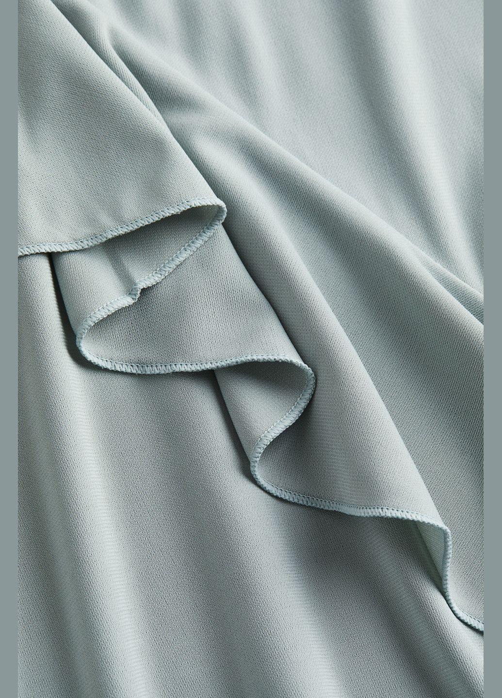 Серое кэжуал платье H&M однотонное