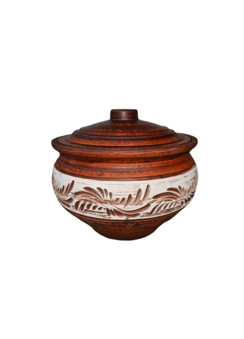 Супник СЛАВЯНСК 4,5л ангоб Слов'янськ (357223919)