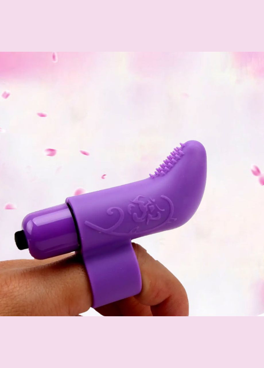 Насадка на палец с вибрацией MisSweet "Finger Vibe Purple" Chisa (302820483)
