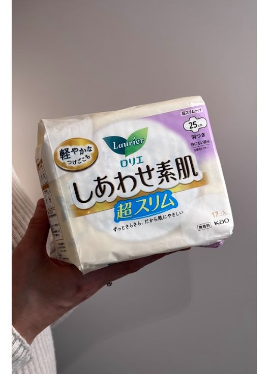 Laurier Happy Skin Extra Heavy Day Use гігієнічні прокладки 25 см, 17 шт KAO (317297097)