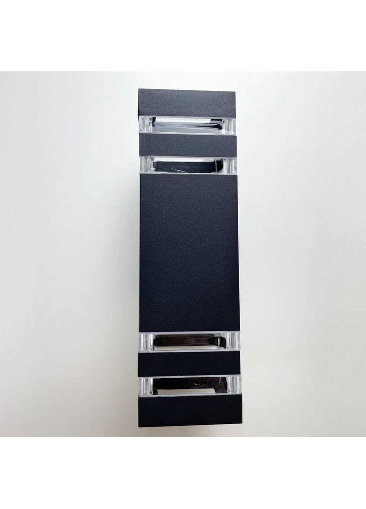 Світильник фасадний TETRIS-2D 2х40Вт E27 IP44 чорний ( 500220 ) Violux (365651528)