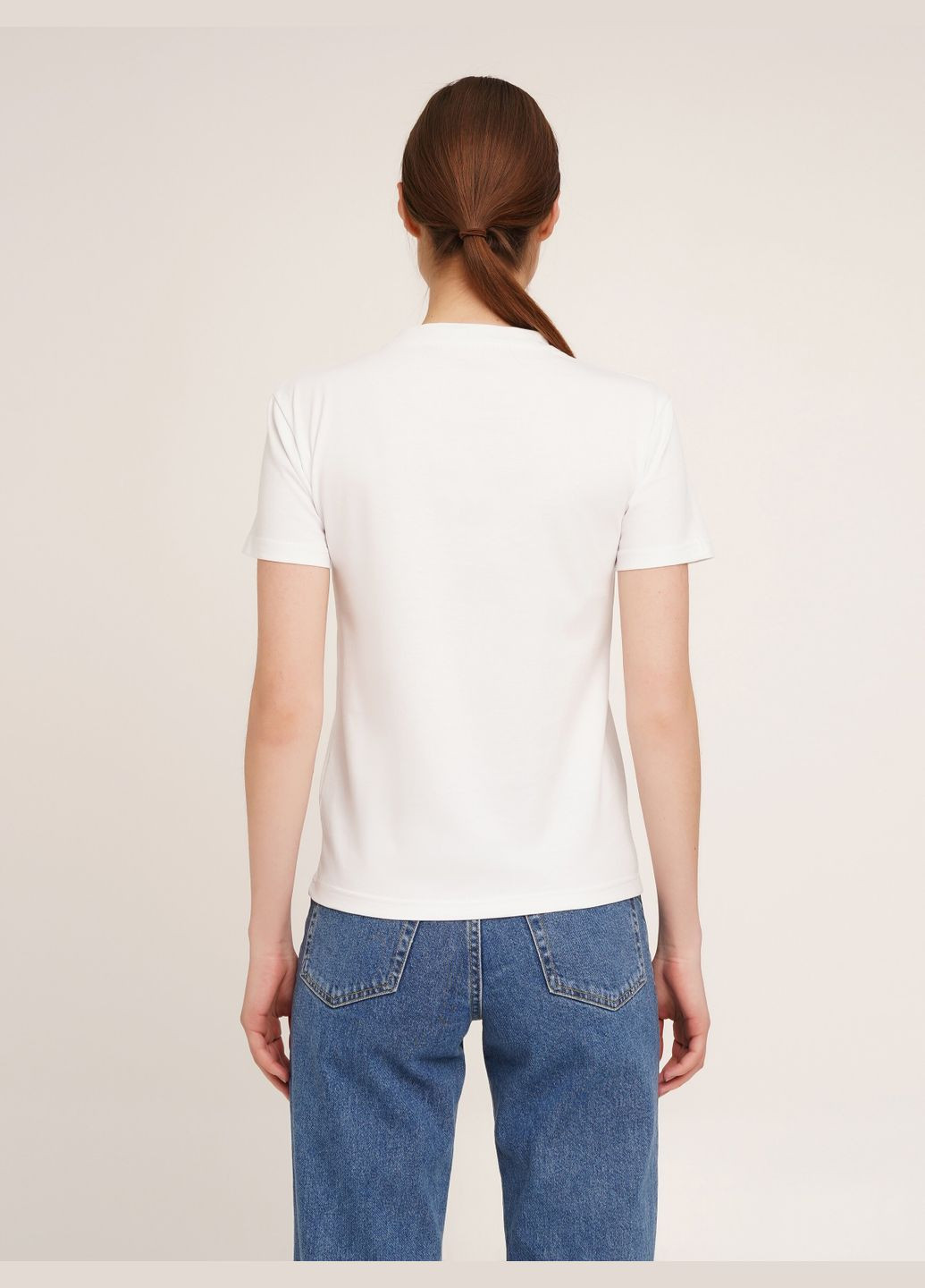 Футболка с принтом женская P-WB02360 Белый shop (2000990588777) LAWA - (315964476)