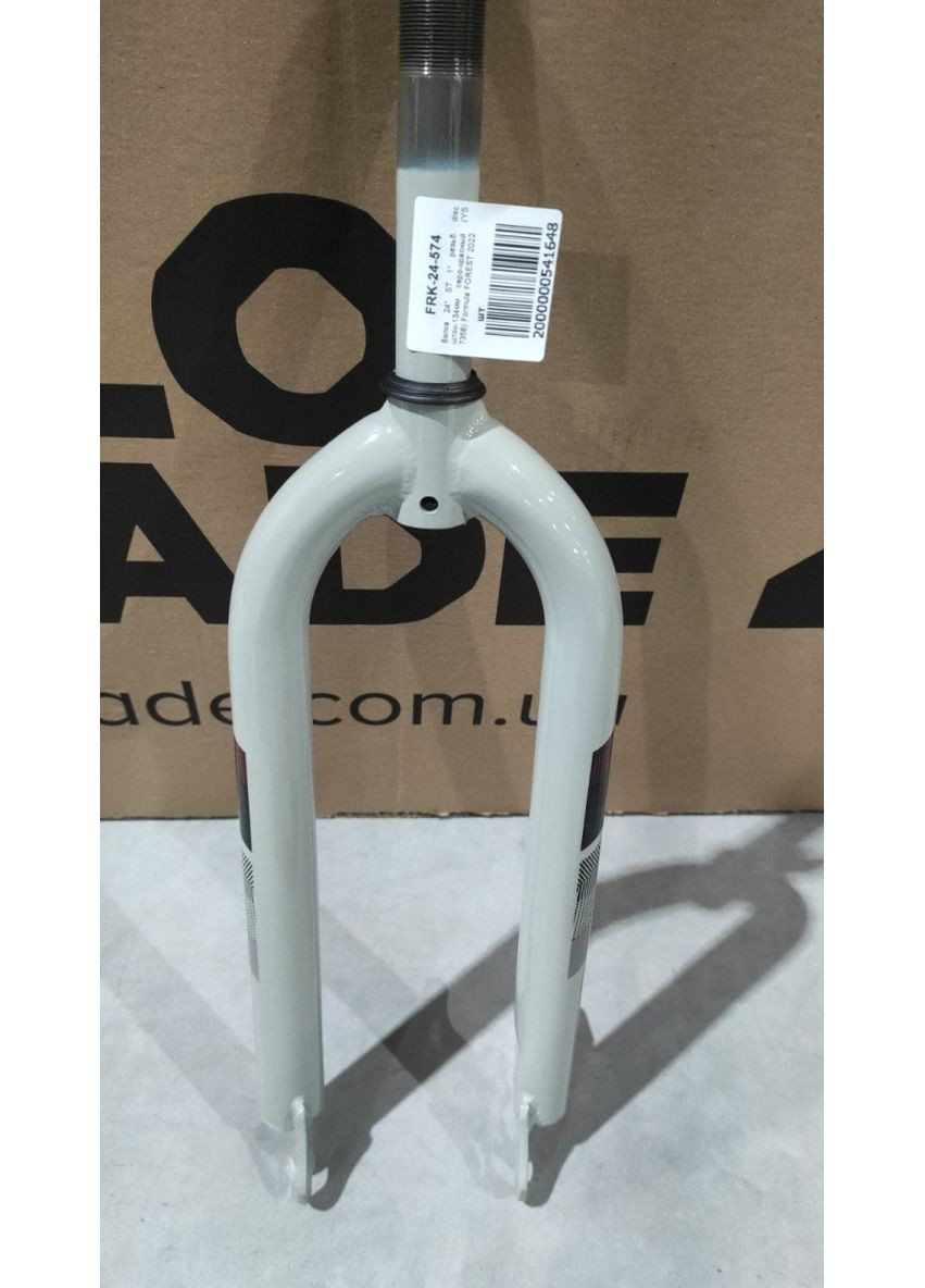 Виделка 24" ST 1" різь. disc шток-134мм сіро-червоний (YS 7358) FOREST 2022 (сіро-червоний) Formula (369782981)