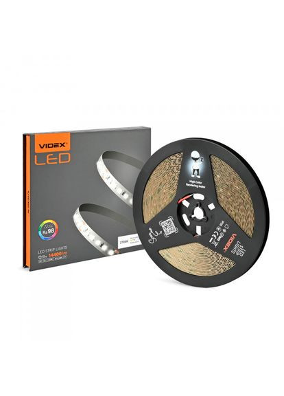 LED лента DC12V 120W 10M 2700K Ra98 IP20 (VL-LST28144-12122-B10) Videx (361066838)