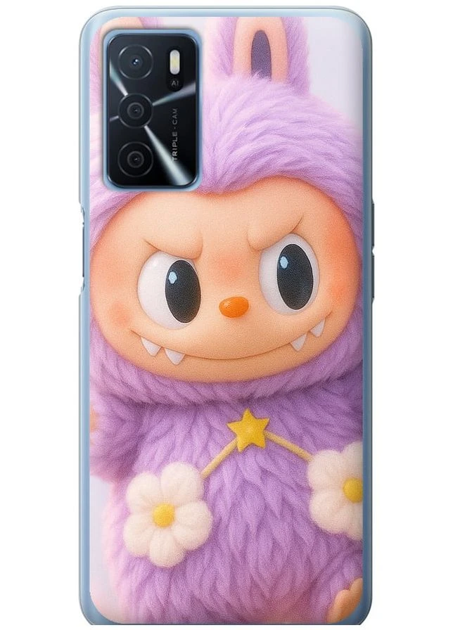 Силиконовый чехол 'Лабубу' для Endorphone Oppo A54s (342124425)