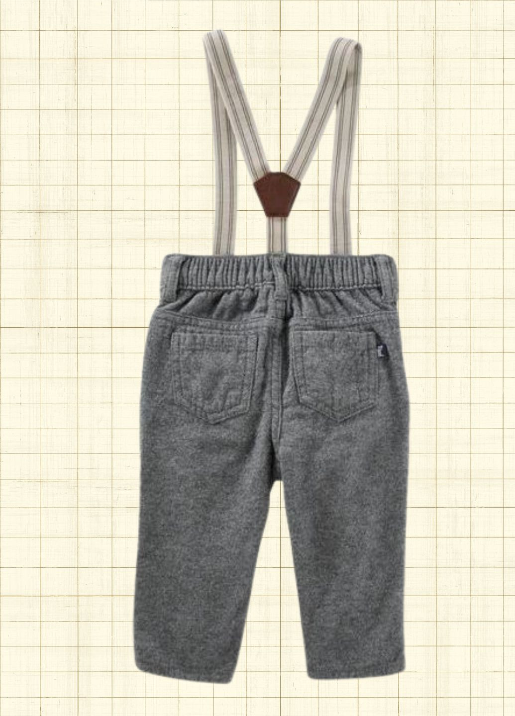 Серые кэжуал демисезонные брюки OshKosh