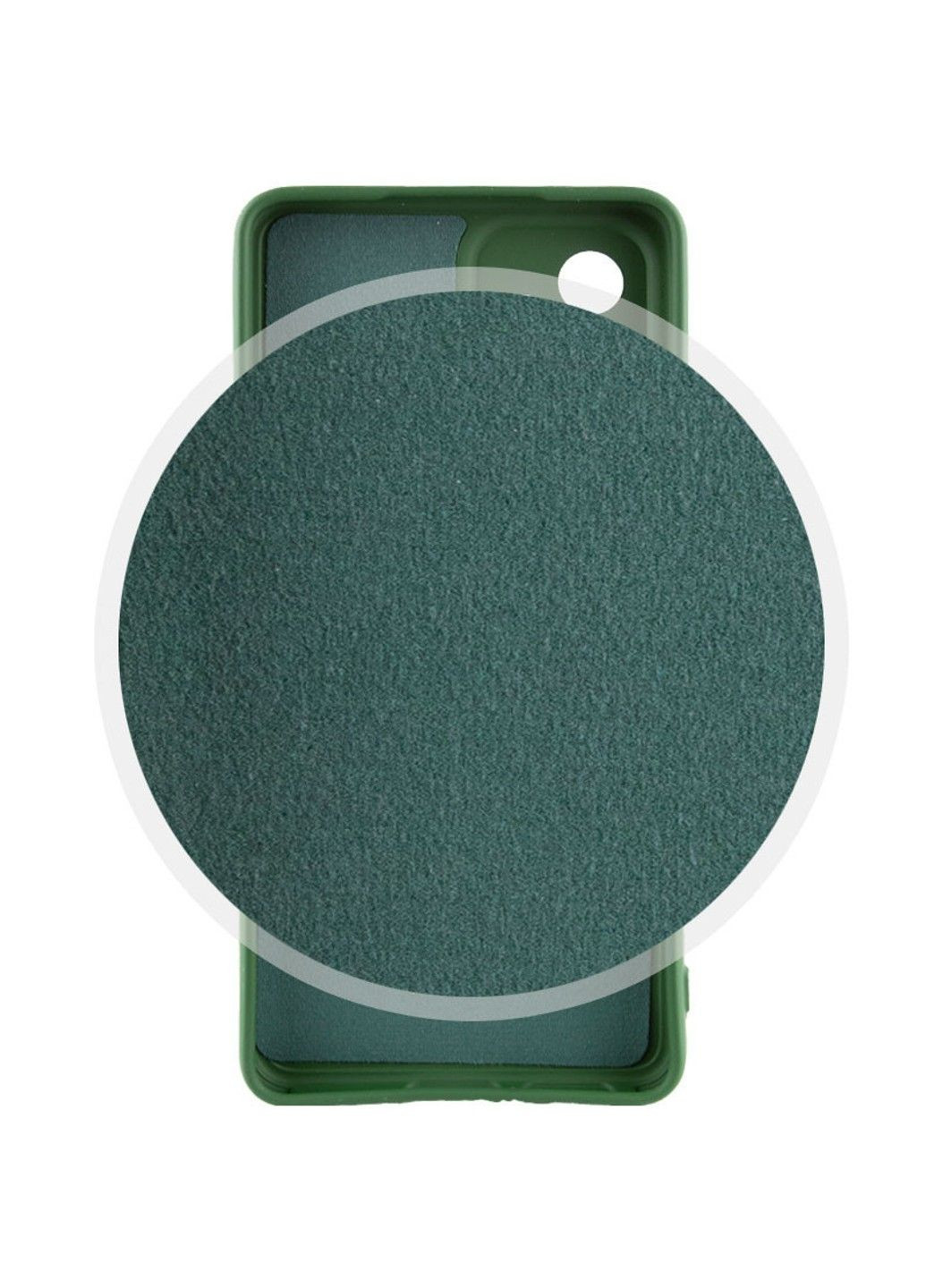 Чохол Silicone Cover Full Camera (AA) для Xiaomi Redmi 12 Lakshmi (304733556)