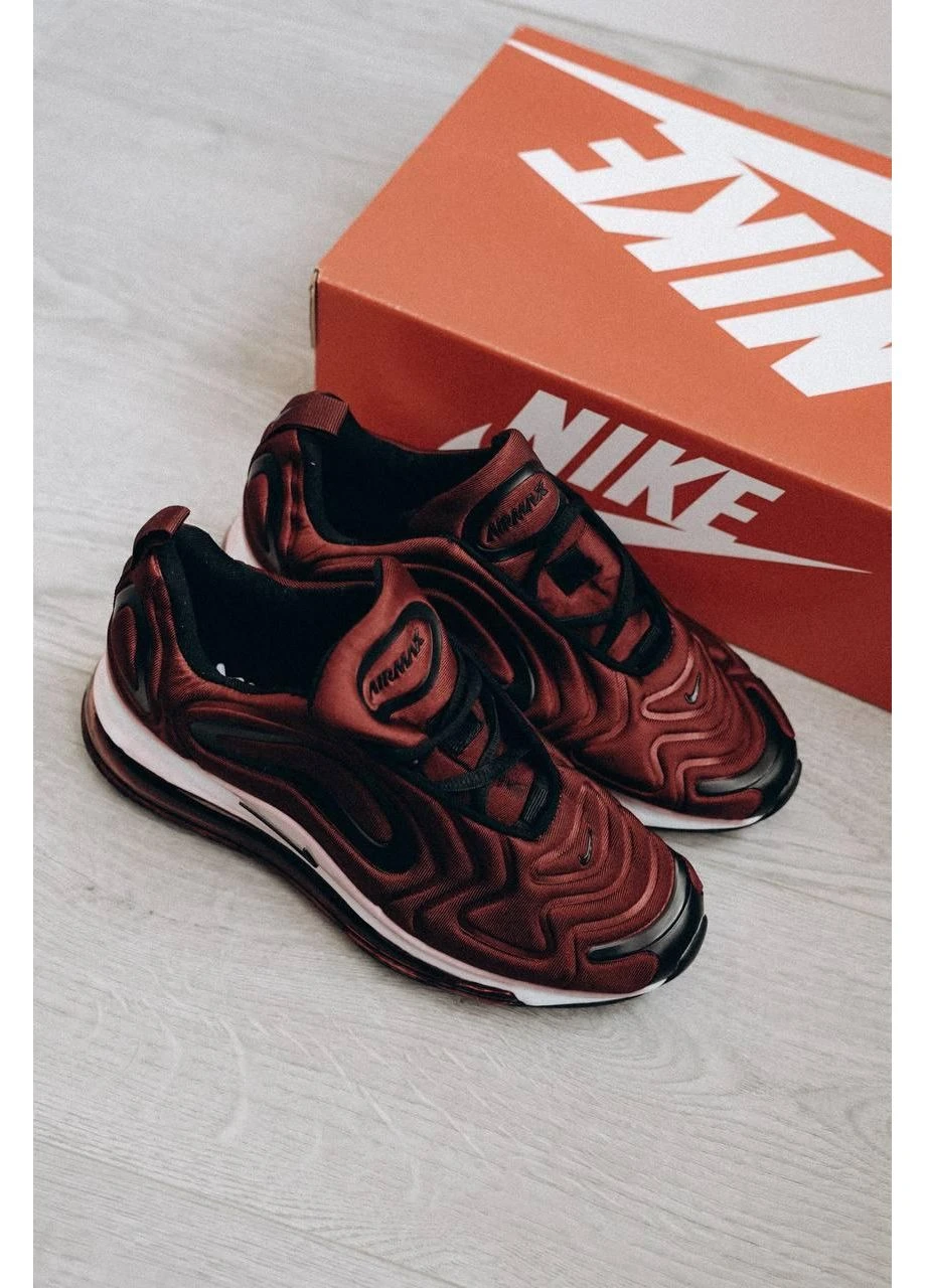 Розовые демисезонные кроссовки мужские nike air max 720 bordo pink найк аир макс 720 розовые No Brand