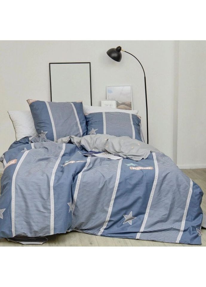 Постільна білизна євро Сатин Twill 537-E 220х200 см Viluta (327791722)