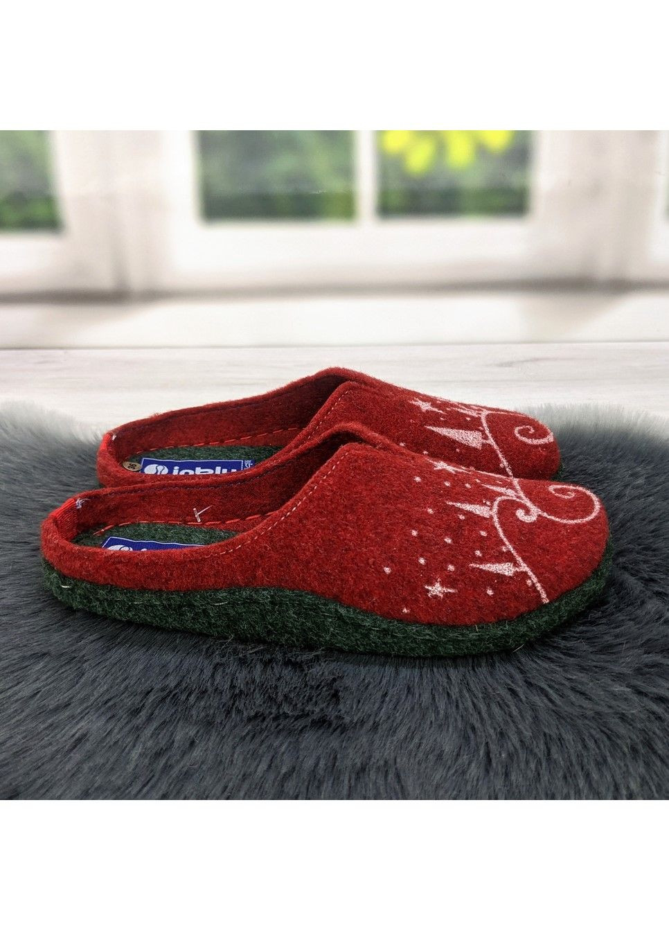 Тапочки жіночі кімнатні фетрові для ламінату Inblu (299808486)