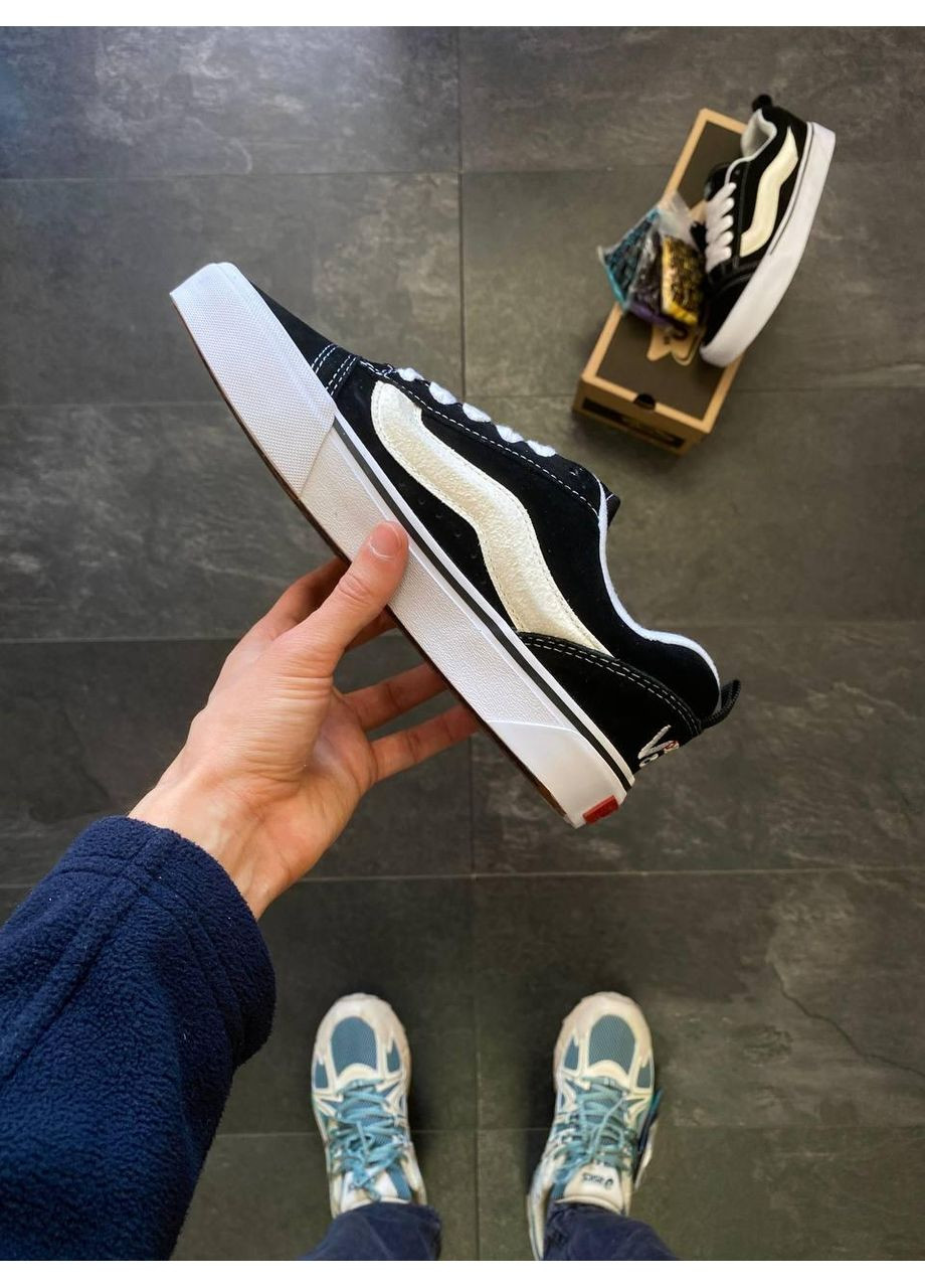 Білі Осінні кеди чоловічі vans vault ua knu-skool vr3 lx imran potato ванс кну скул No Brand