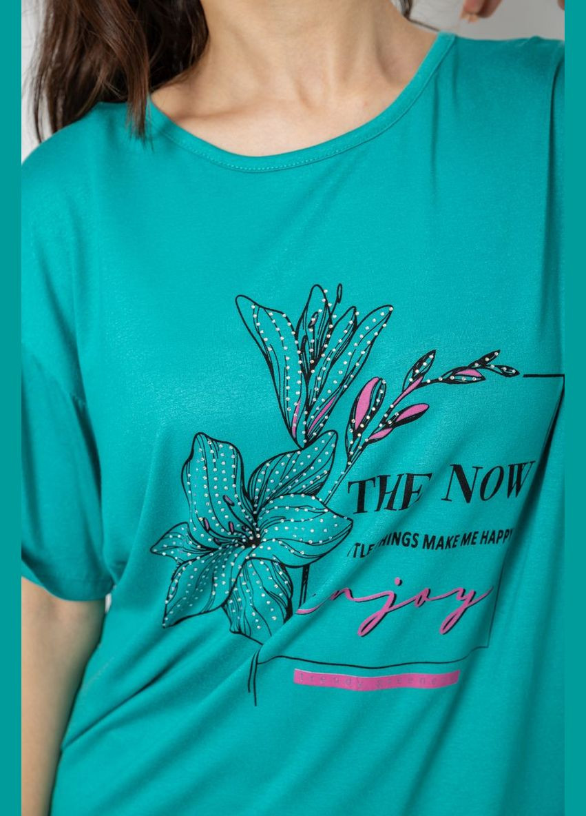 Футболка женская с принтом,, 244R605 Ager - (318529656)