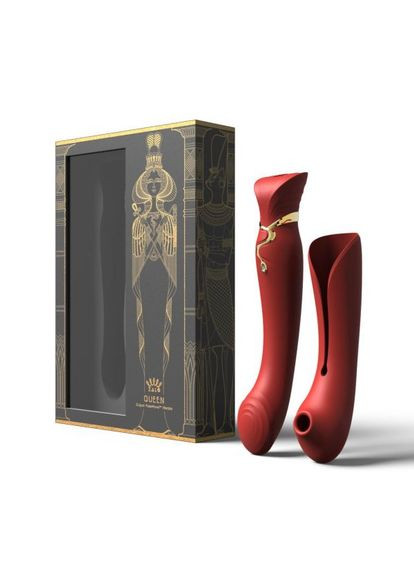 Ультрасовременный вибромассажер 3 в 1 Queen CherryLove Zalo (282709620)