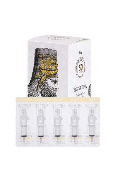 Одноразові модульні картриджі для тату, контурні голки Round Liner 10 шт Quelle (369936258)