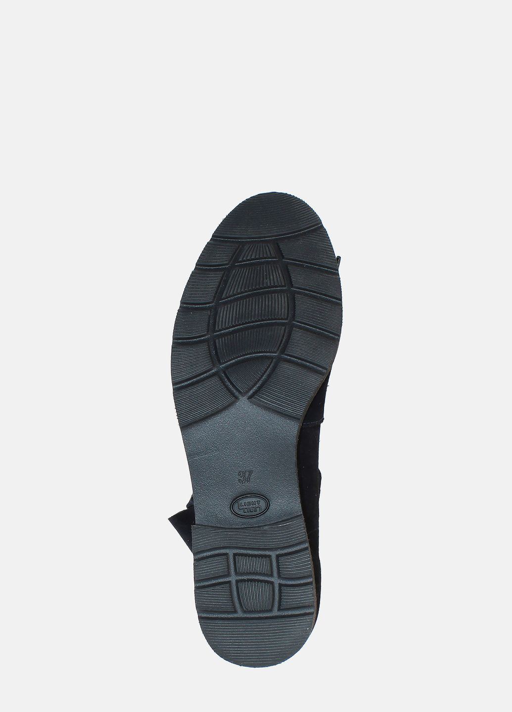 Осенние ботинки black&white rbw0550-11 темно-синий Black & White из натуральной замши