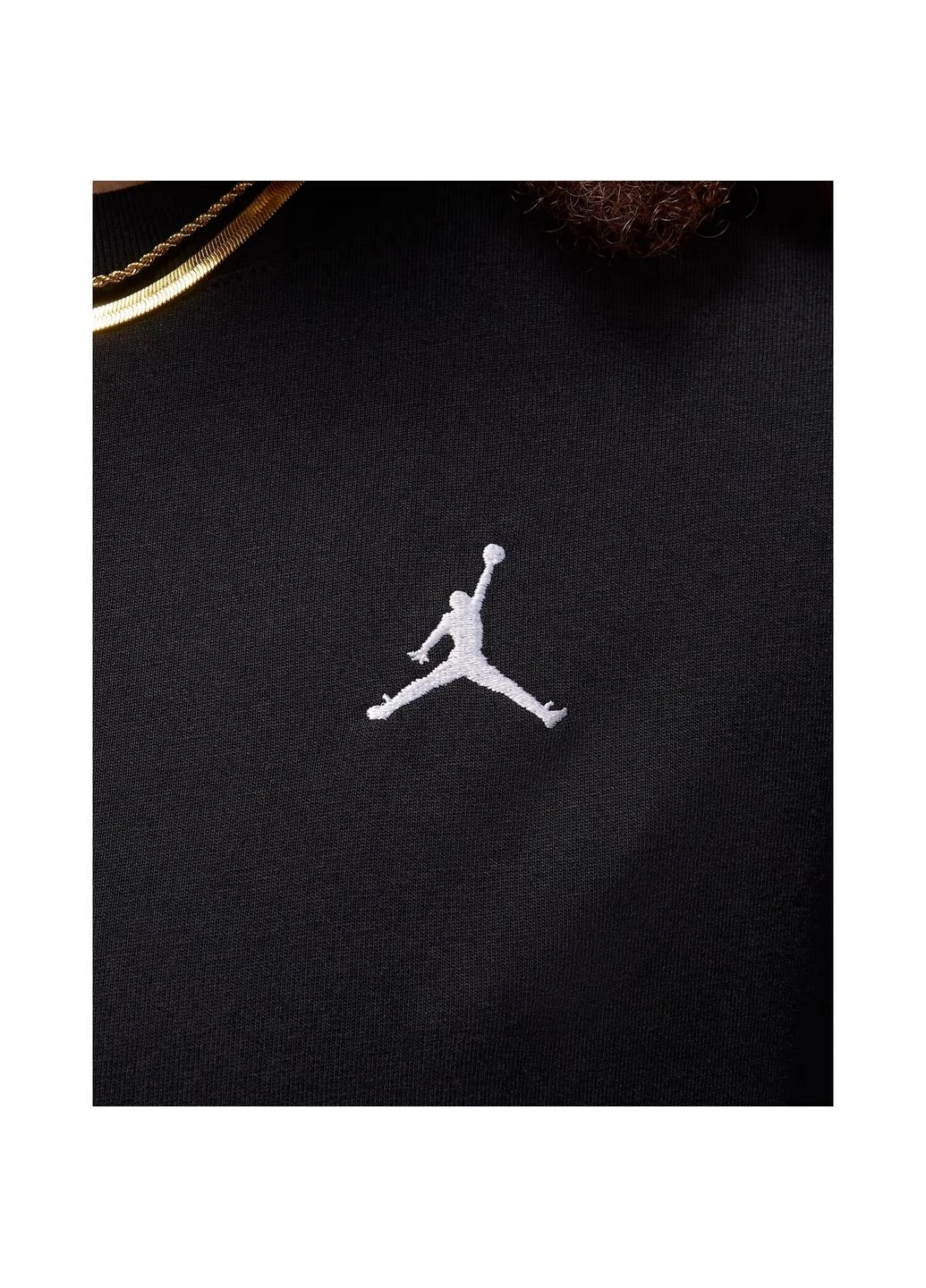 Футболка женская черная FN4500-011 Nike JORDAN ESSENTIALS - (395429023)
