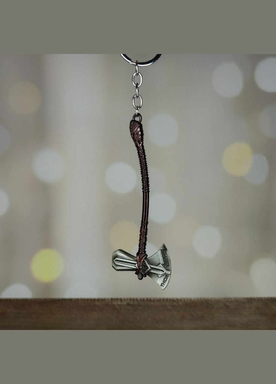 Металлический брелок "Громсекира. Топор Тора. Marvel" SureGeek (322740611)