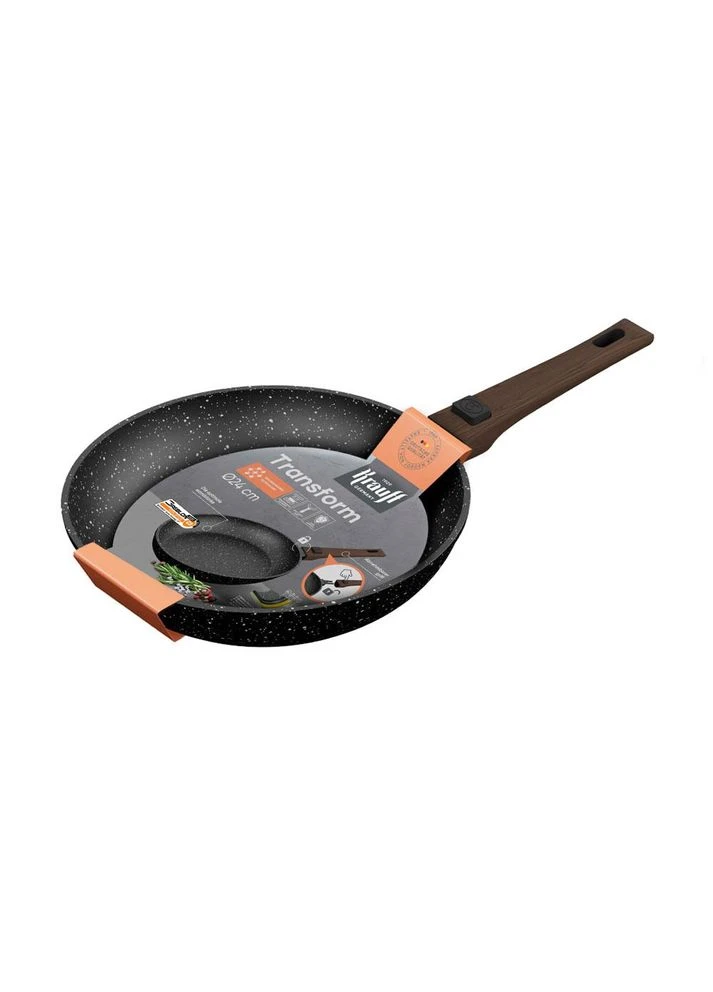 Сковорідка 24 cм Transform зі з`ємною ручкою кований алюміній (25-305-085) Krauff (325700920)