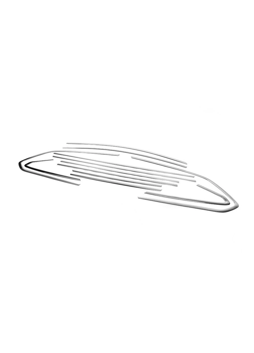 Повна окантовка стекол (Sport Tourer, 12 шт, нерж) для Opel Astra J 2009-2015 рр Omsa (389790412)