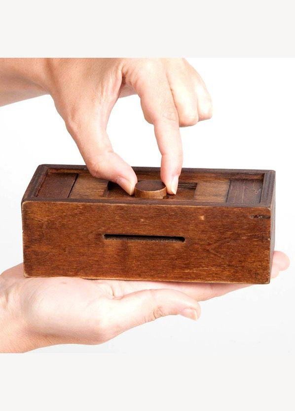 Купюрниця дерев'яна з дерева Совето капучино (КПР-000309) No Brand (328911870)