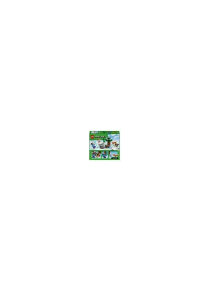 Конструктор Minecraft Приключения Стива в тайге (21583) Lego (375031673)