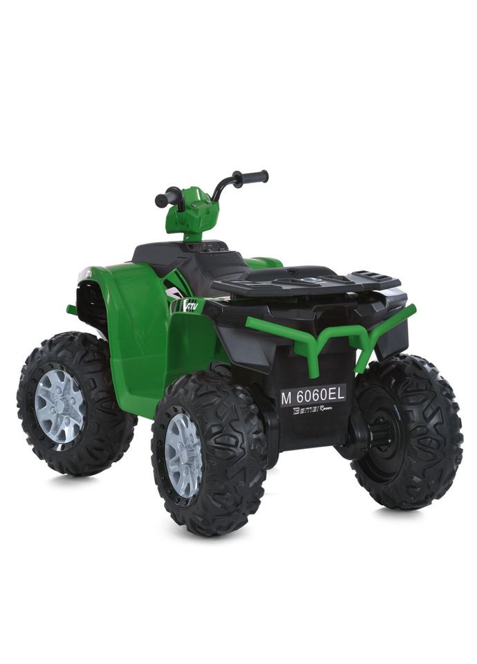 Дитячий електромобіль квадроцикл для дітей віком від 3 років 2-місний зелений електричний транспорт 24V Bambi Racer (368760177)