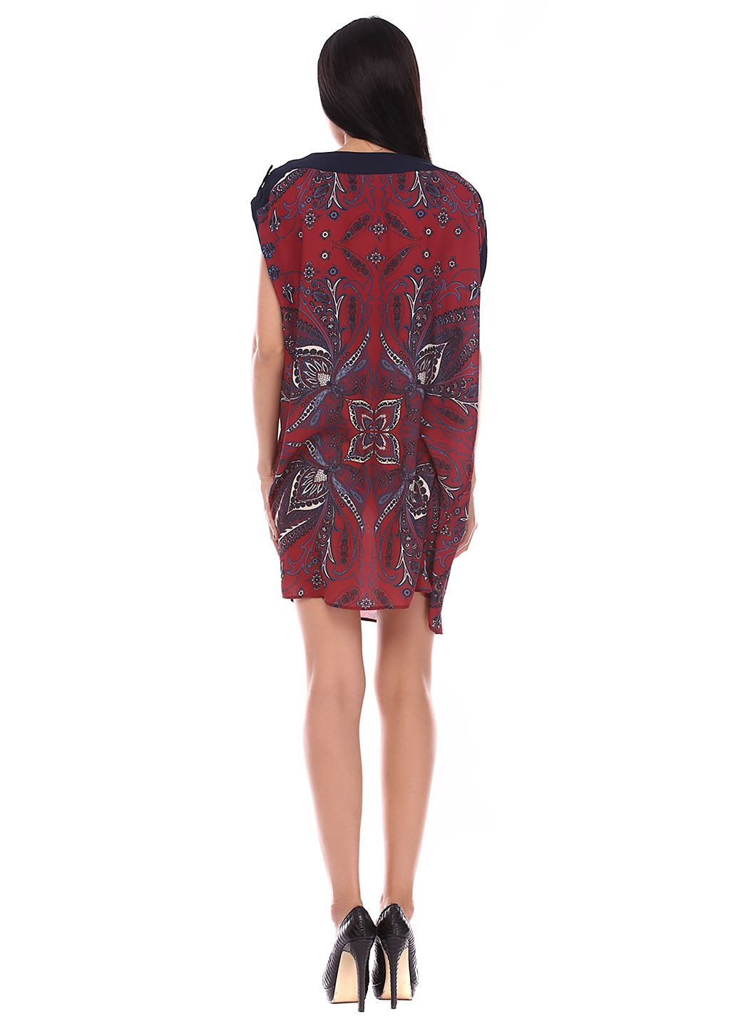 Бордовое повседневный платье бордовый Pepe Jeans