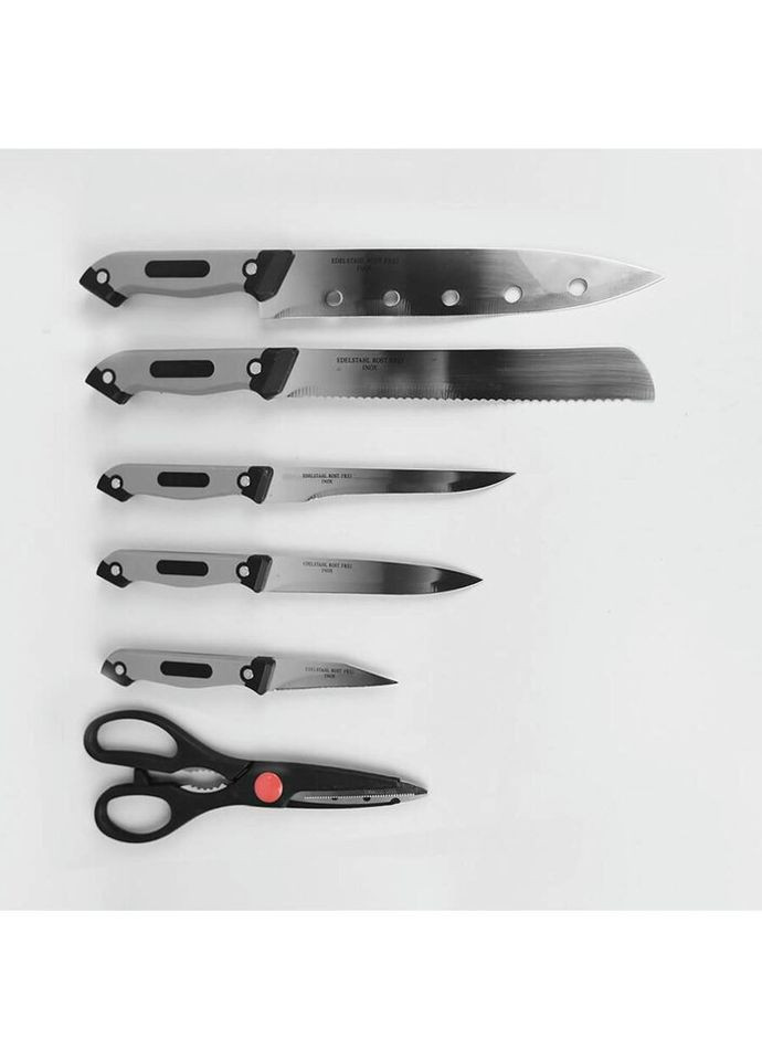 Набір кухонних ножів MR-1407 7 предметів Maestro комбінований,