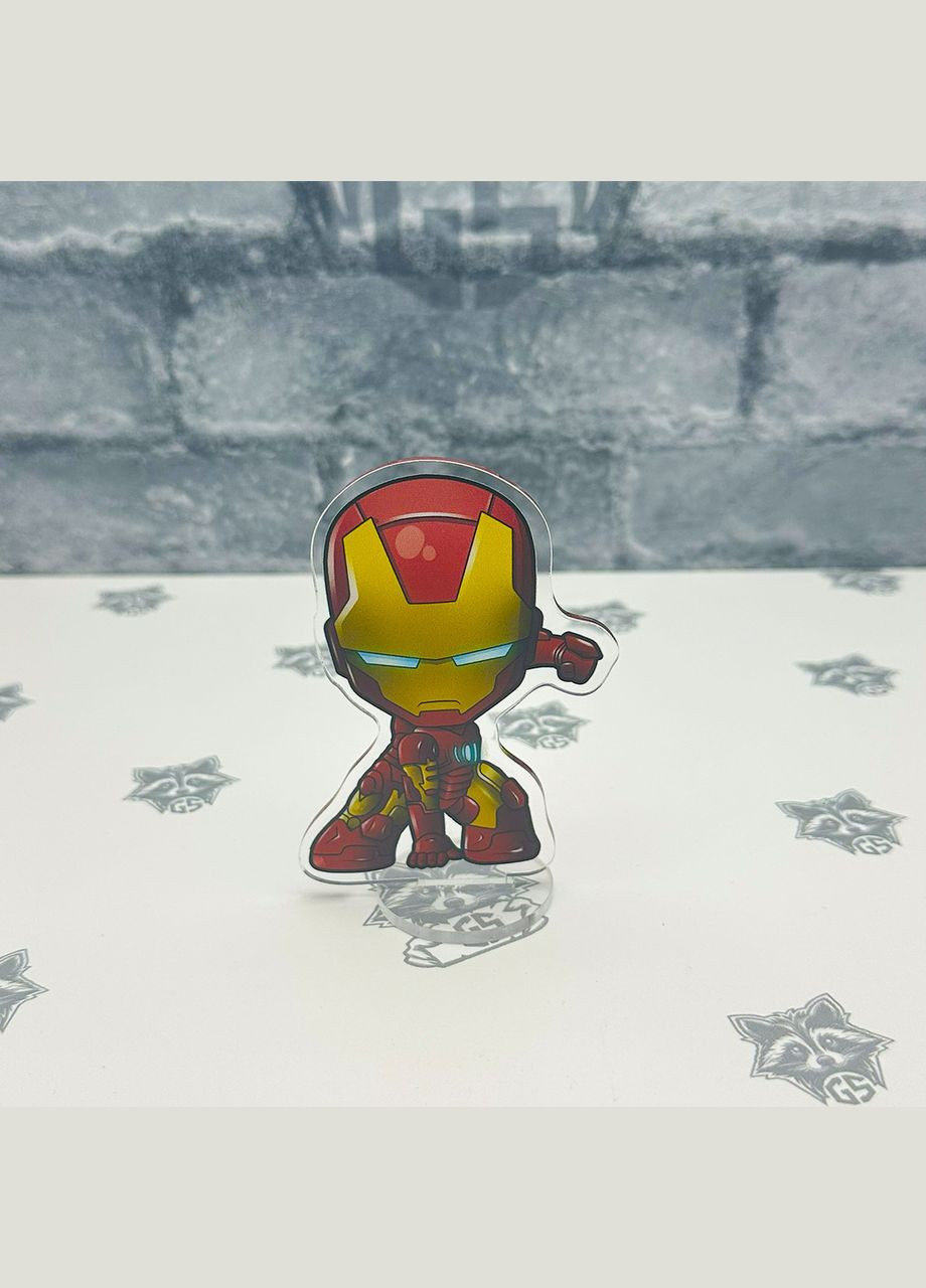 Акрилова колекційна фігурка Чібі Chibi Залізна людина 1 10 cм No Brand (339619250)