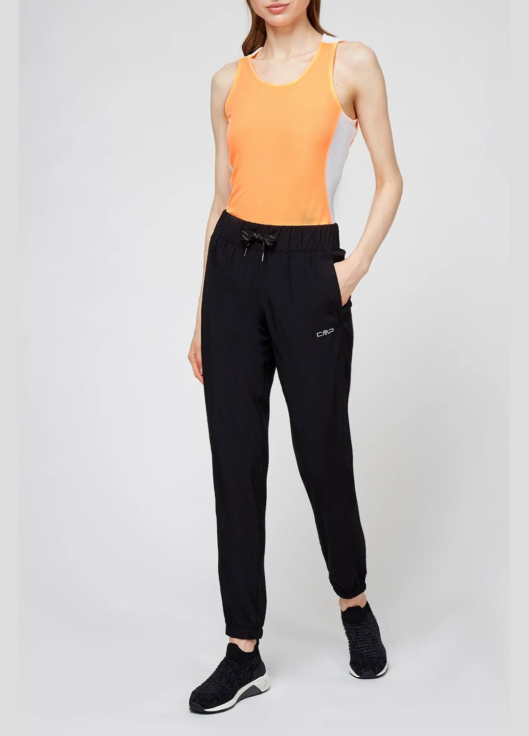 Черные спортивные брюки Woman Long Pant CMP (253616515)