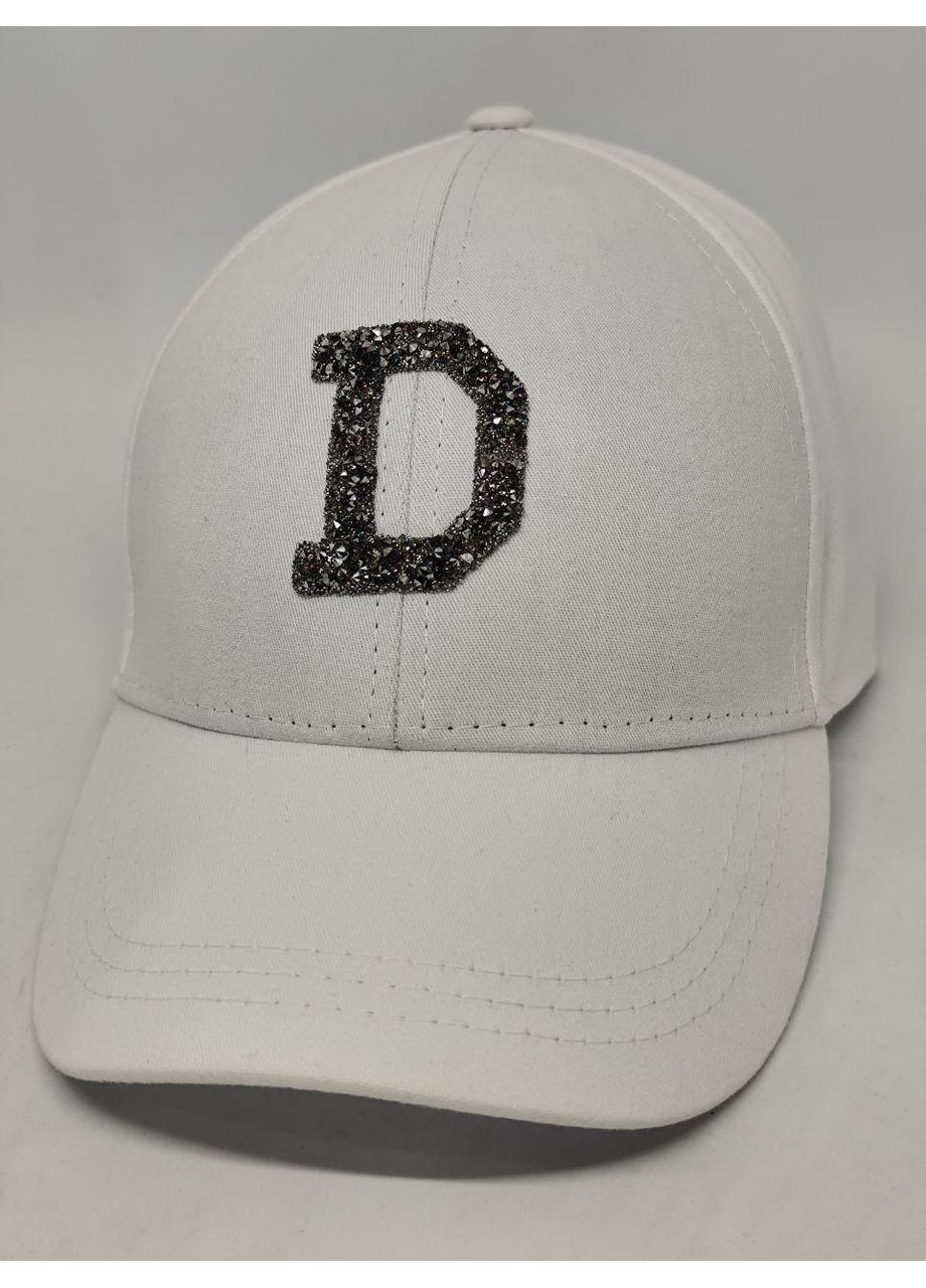 Бейсболка жіноча з котону, спортивна кепка, з написом зі страз No Brand 1 (350313902)