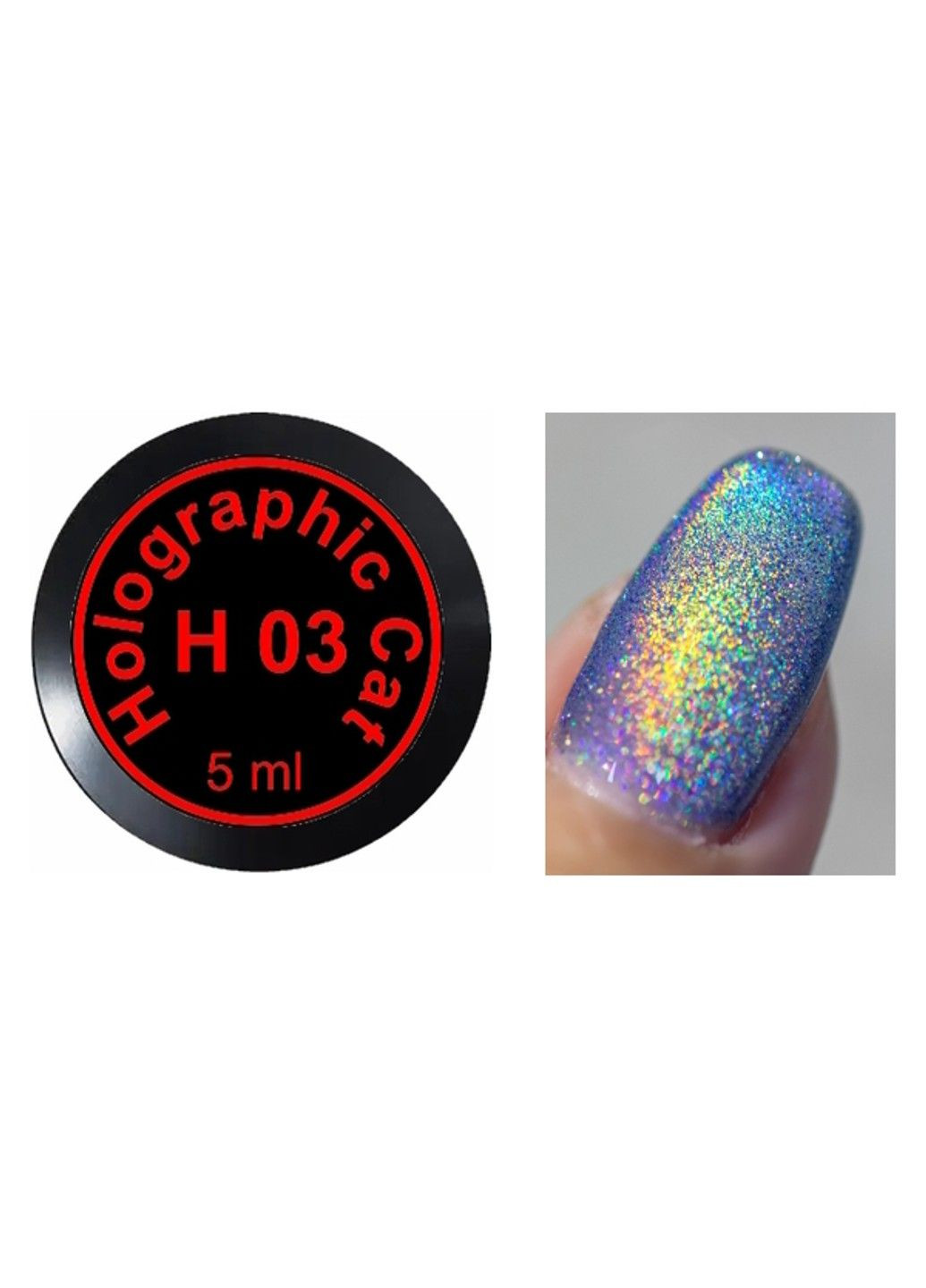 Гель-лак Голографічне котяче око Holographic Cat Eye MagicNail (292733894)