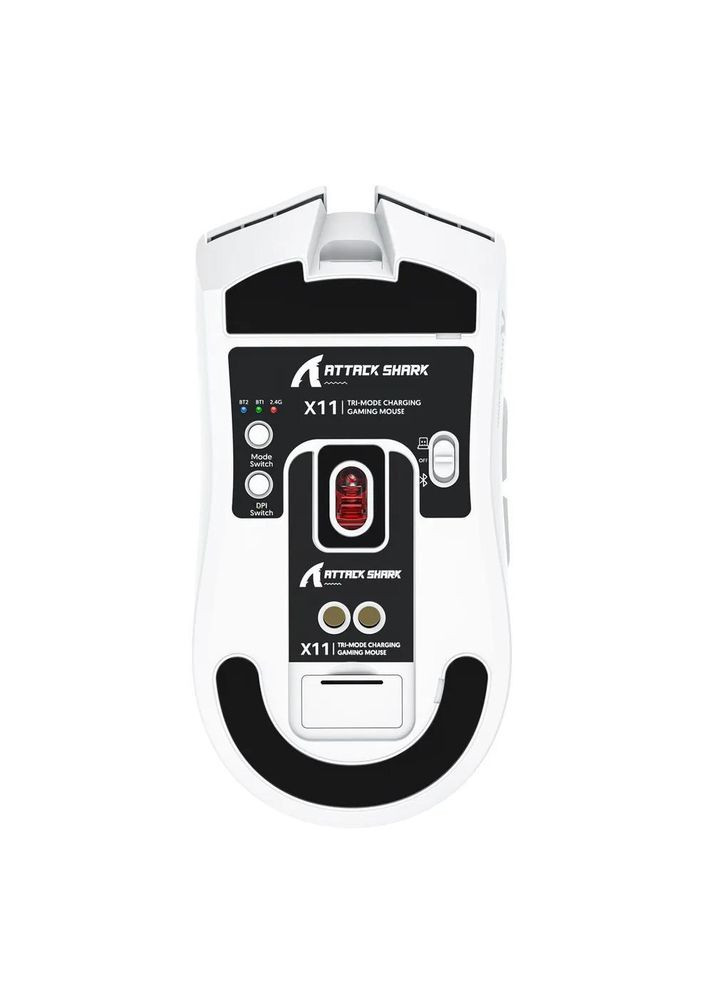Мышь беспроводная X11 белая ATTACK SHARK (329727877)