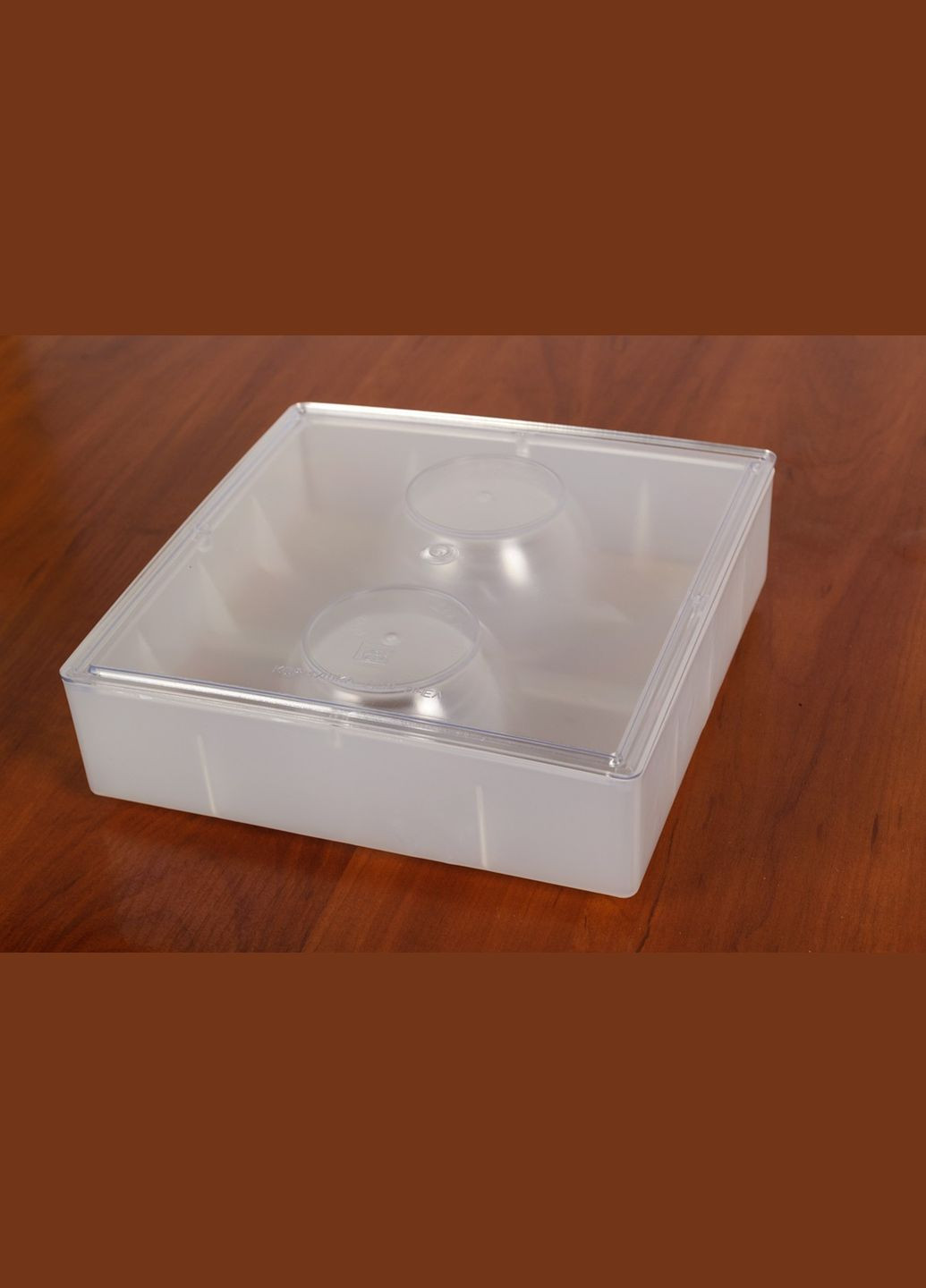 Кормушка для пчел прозрачная 23.5х23.5х7 см МЕД (299630665)