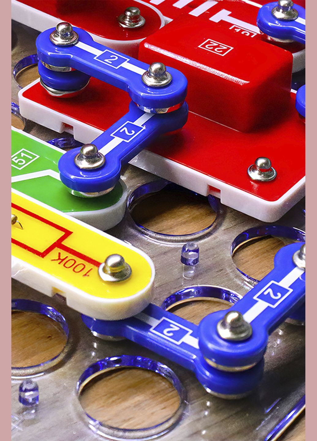 Электронный конструктор 'ПЕРВЫЕ ШАГИ В ЭЛЕКТРОНИКЕ' цвет разноцветный CB-00265139 DOKA (314891727)