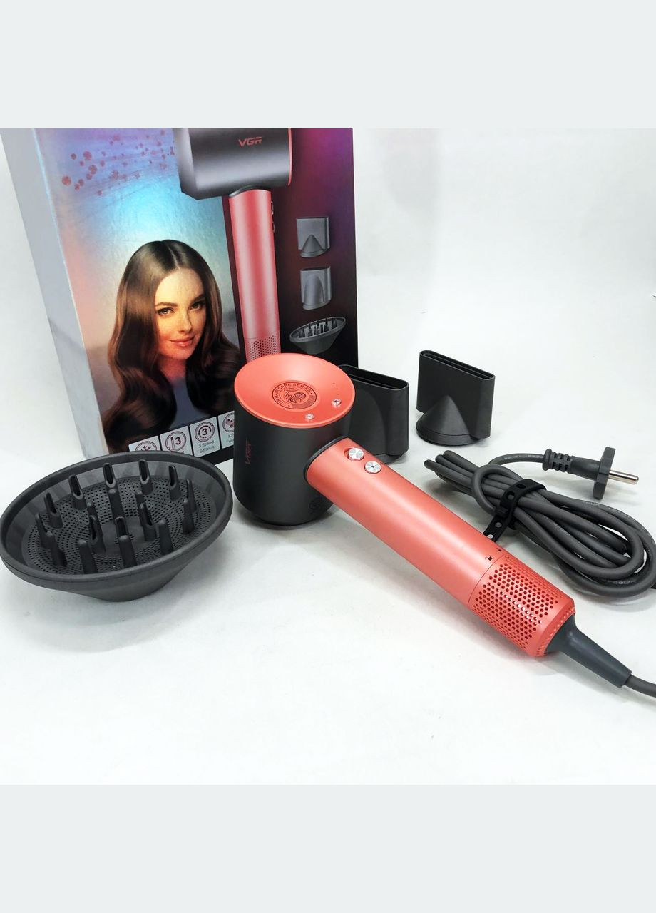 Фен професійний V-440. Колір: оранжевий VGR (364666006)