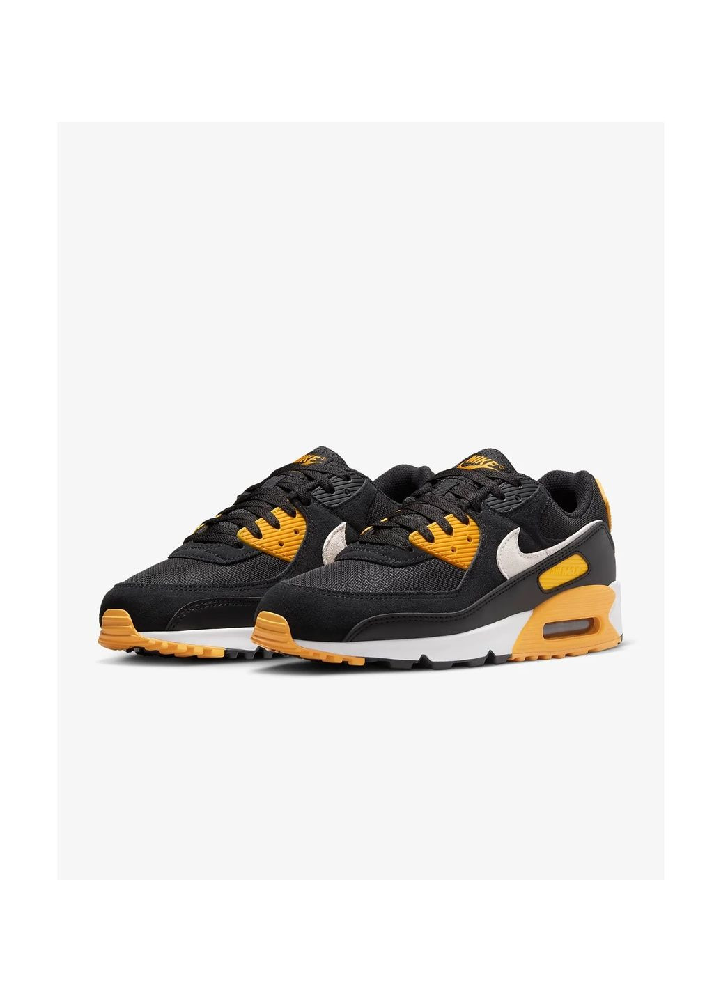 Черные кроссовки мужские air max 90 black fn6958-002 Nike