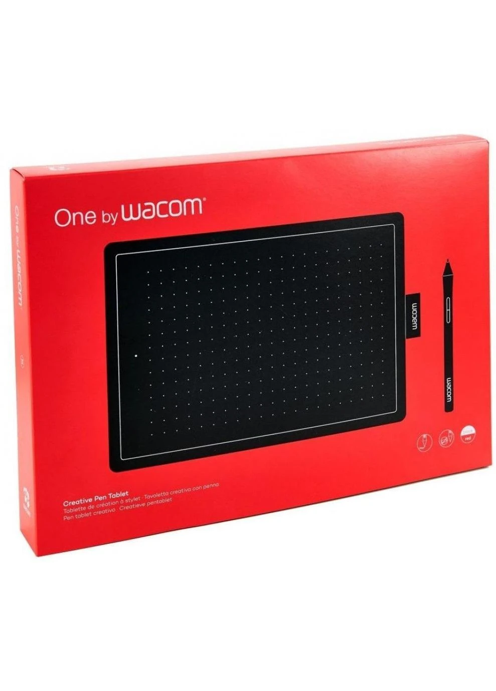 Графический планшет One by Medium Black (CTL-672-N) Wacom (397517328)