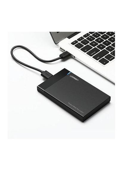 Карман для жесткого диска ноутбука GREEN US221 для HDD 2.5" Hard Drive Box 30847 Внешний корпус Ugreen (371632334)