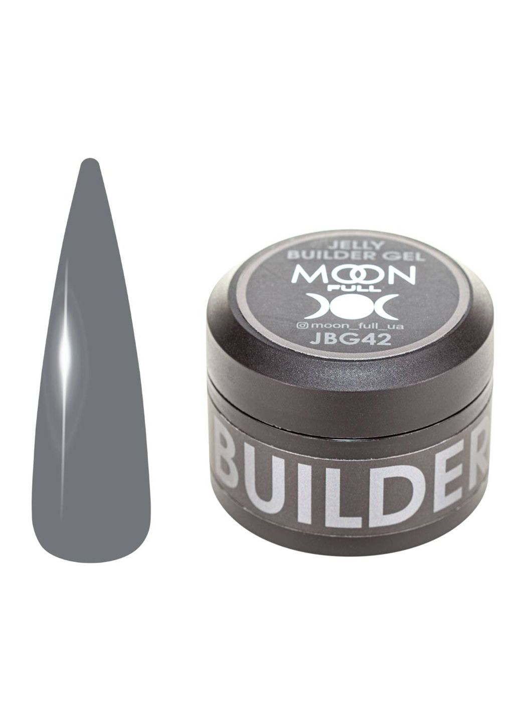 Гель-желе для нарощування нігтів Full Jelly Builder Gel № JBG 42 Moon (294340121)