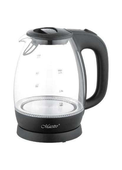 Дисковый стеклянный электрочайник 063 электрический чайник Maestro (296925511)
