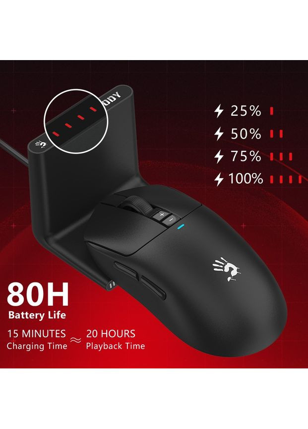 Мышь R72 Pro Duo Black Bloody (323090405)