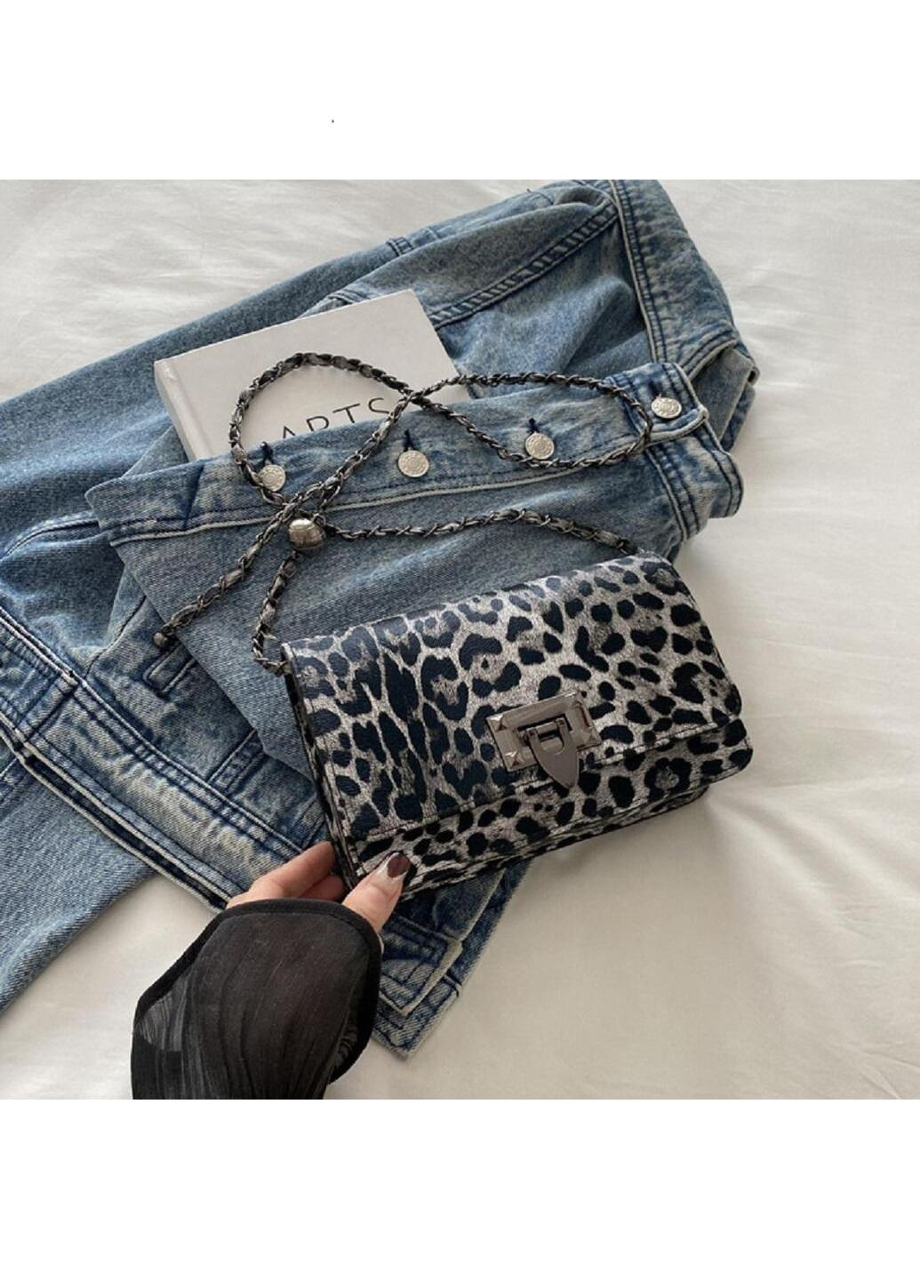 Жіноча сумка каркасна кросбоді через плече з екошкіри на ланцюжку RoyalBag P2-14502 (331879767)