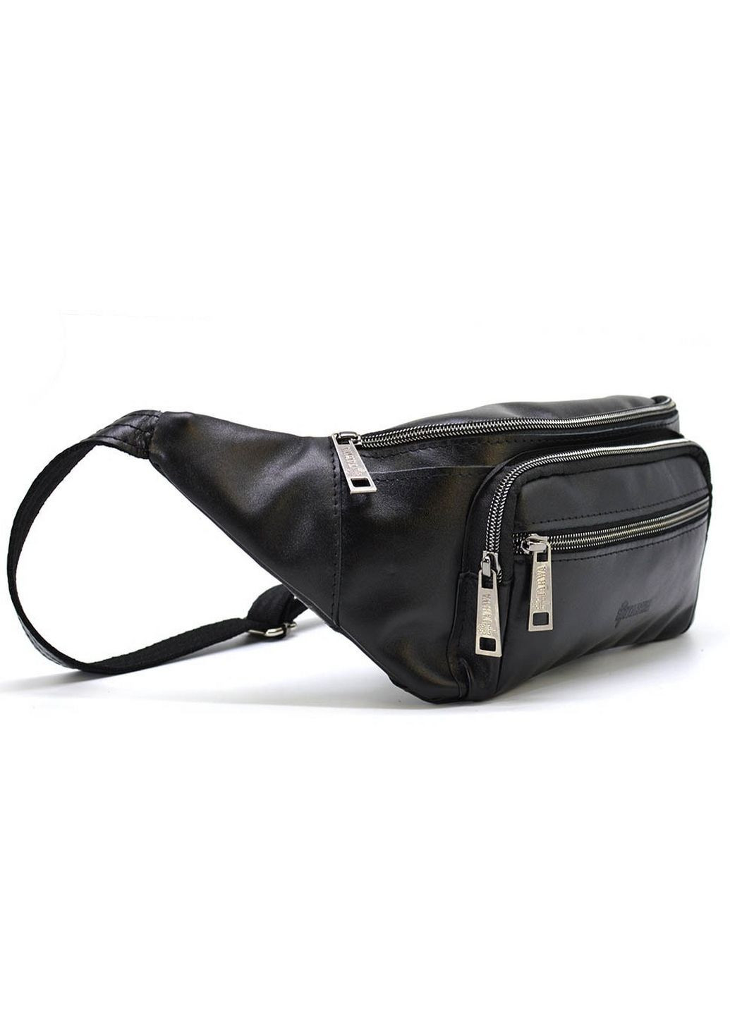 Чоловіча шкіряна бананка 33.5х14.5х10 см TARWA (315870073)