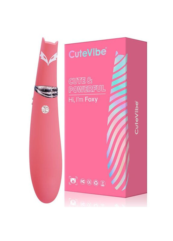 Вакуумний стимулятор з вібрацією Foxy Sakura - CherryLove CuteVibe (332209169)