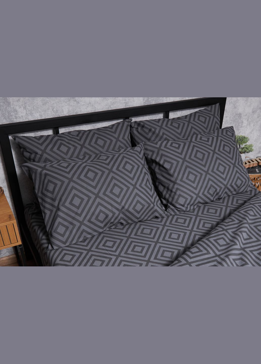 Набір наволочок Бязь Gold Люкс 50х70 2 шт (MS-840000501) Moon&Star Storm (295012433)