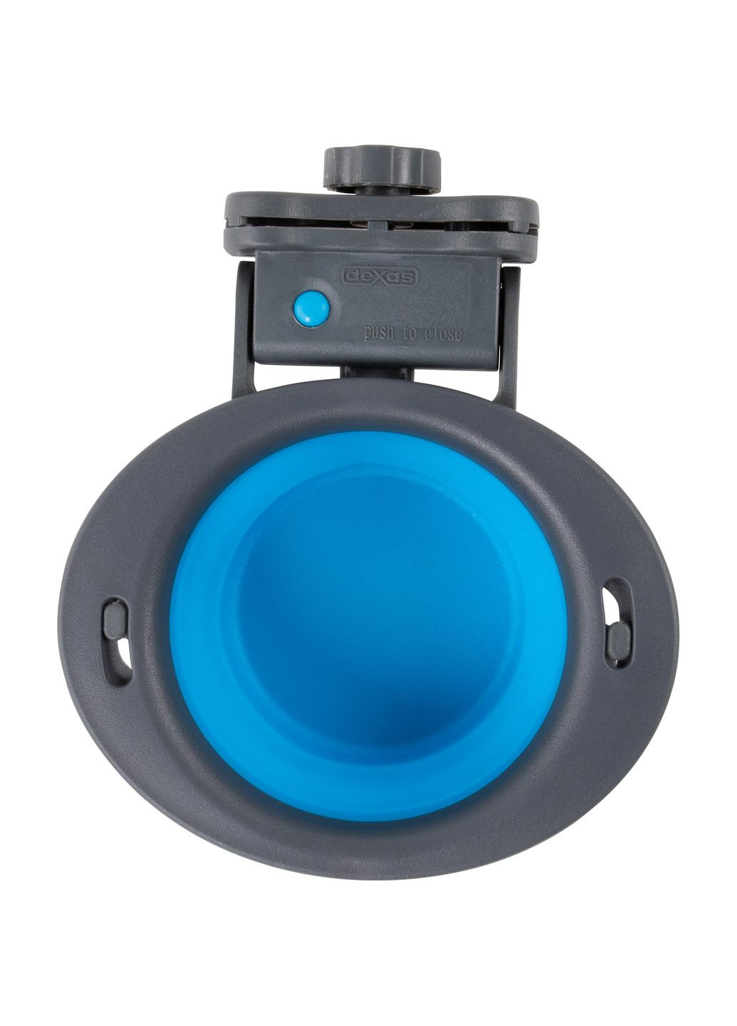 Миска складная Collapsible Kennel Bowl-Small с креплением на клетку 240мл, голубая Dexas (364488941)